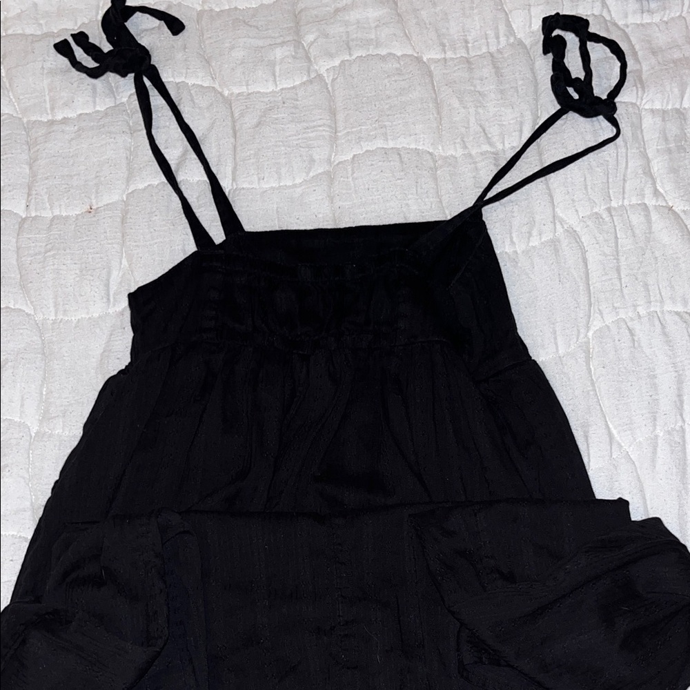 Old Navy Black Textured Dress